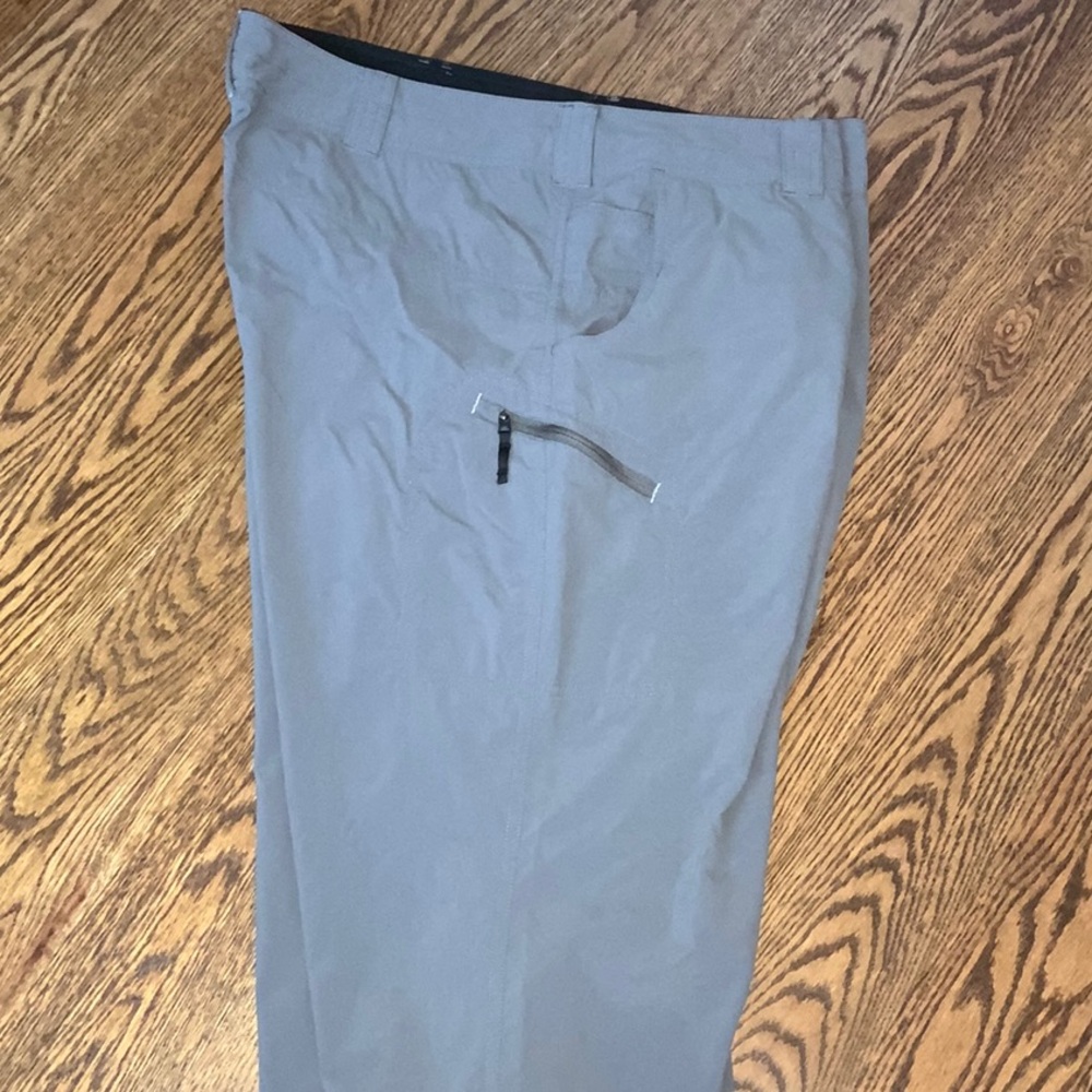 Exofficio Nomad Travel Convertable Straight Leg Pants Women’s 18 Gray UPF 30+ - Picture 5 of 9